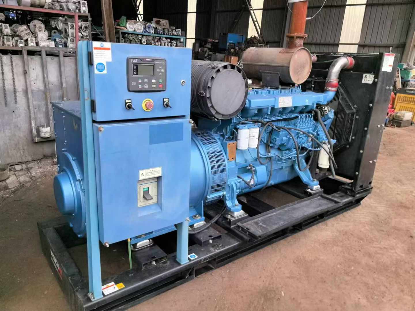兰山500kW 柴油发电机组可带动设备功率的计算公式是什么?