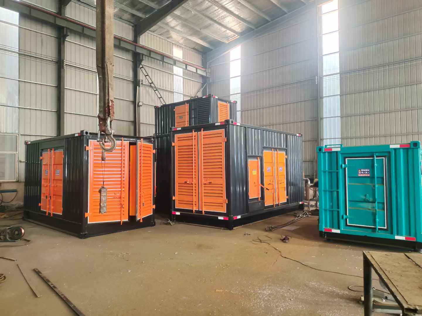 兰山500kw柴油发电机组可以带动多少功率设备?